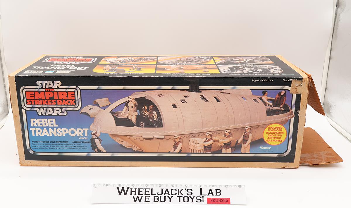 Rebel Transport Vehicle 100% Complete W/ Box Star Wars ESB 1982 Kenner Vehicle