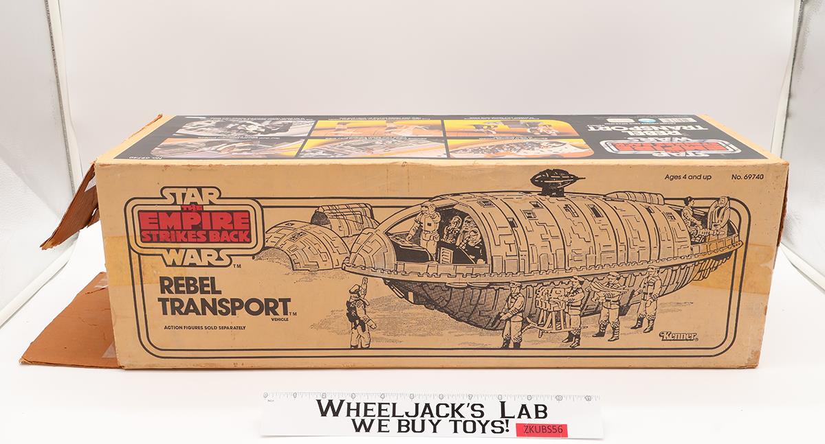 Rebel Transport Vehicle 100% Complete W/ Box Star Wars ESB 1982 Kenner Vehicle