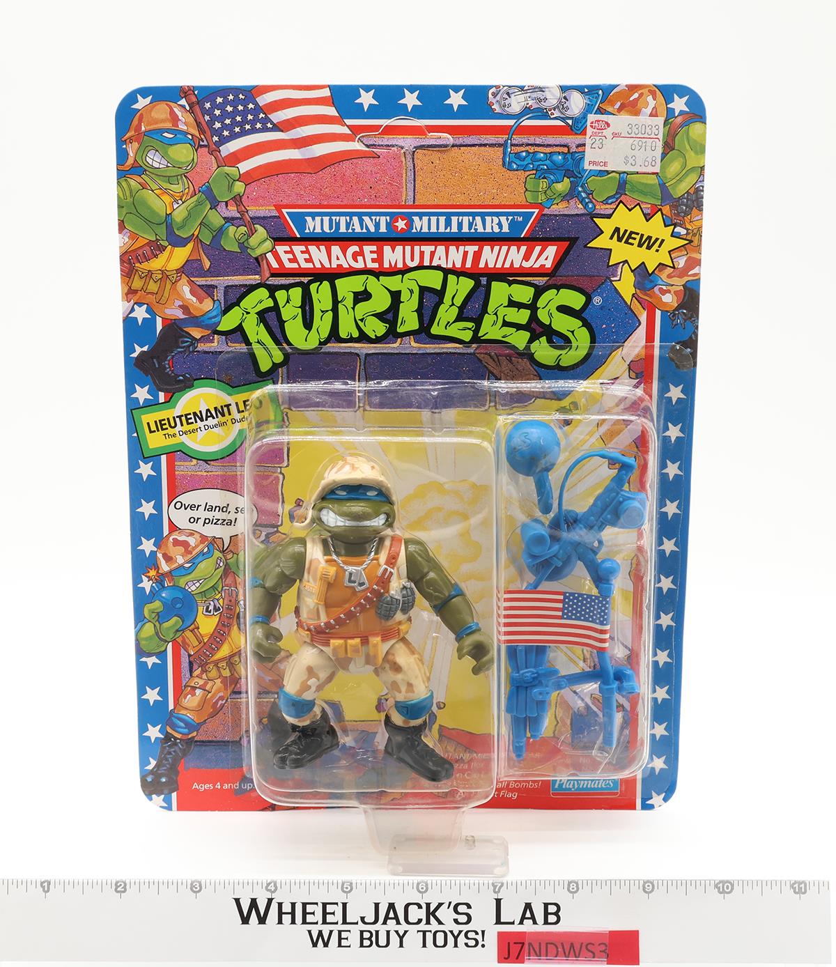 Lieutenant Leo Teenage Mutant Ninja Turtles TMNT 1991 Playmates NEW SEALED