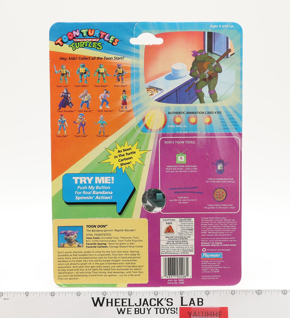 Toon Don Teenage Mutant Ninja Turtles TMNT 1992 Playmates Figure NEW SEALED