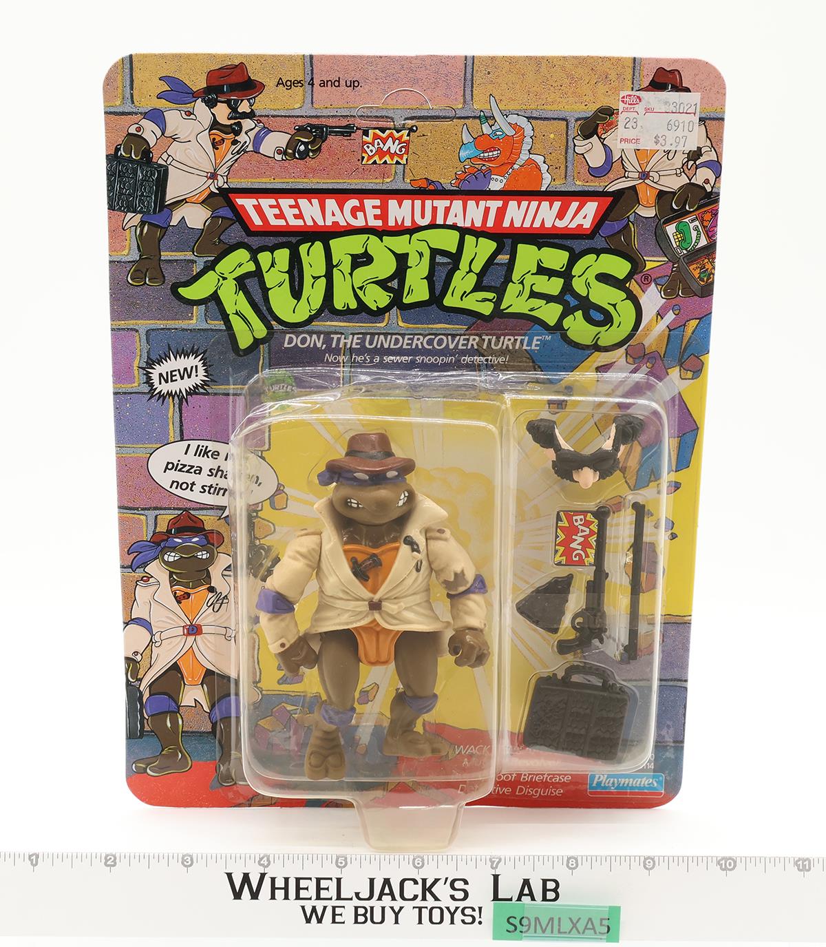 Don Undercover Turtle Teenage Mutant Ninja Turtles TMNT Playmates NEW SEALED