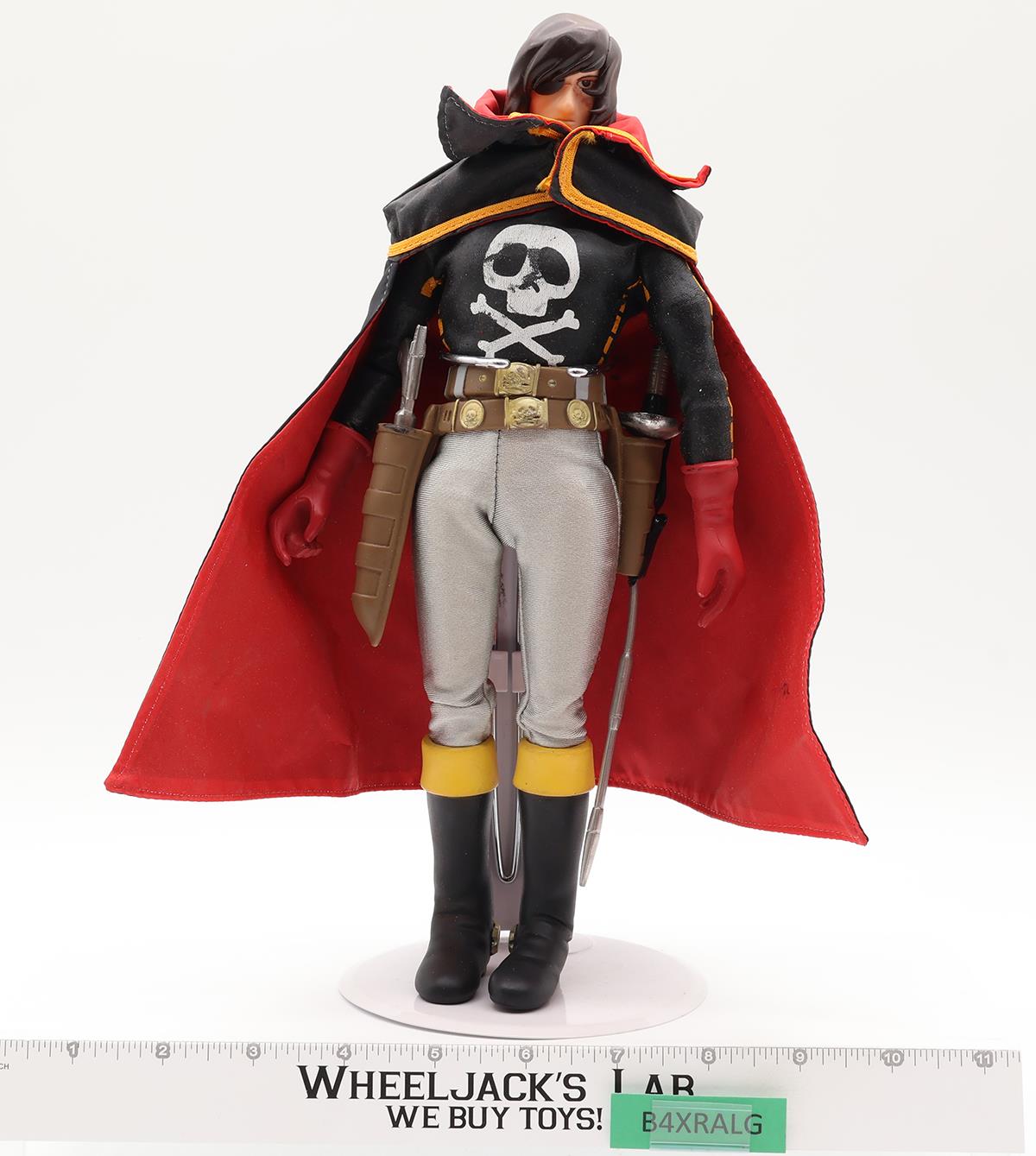 Space Pirate Captain Harlock Real Action Series Medicom 1995 12" Action Figure