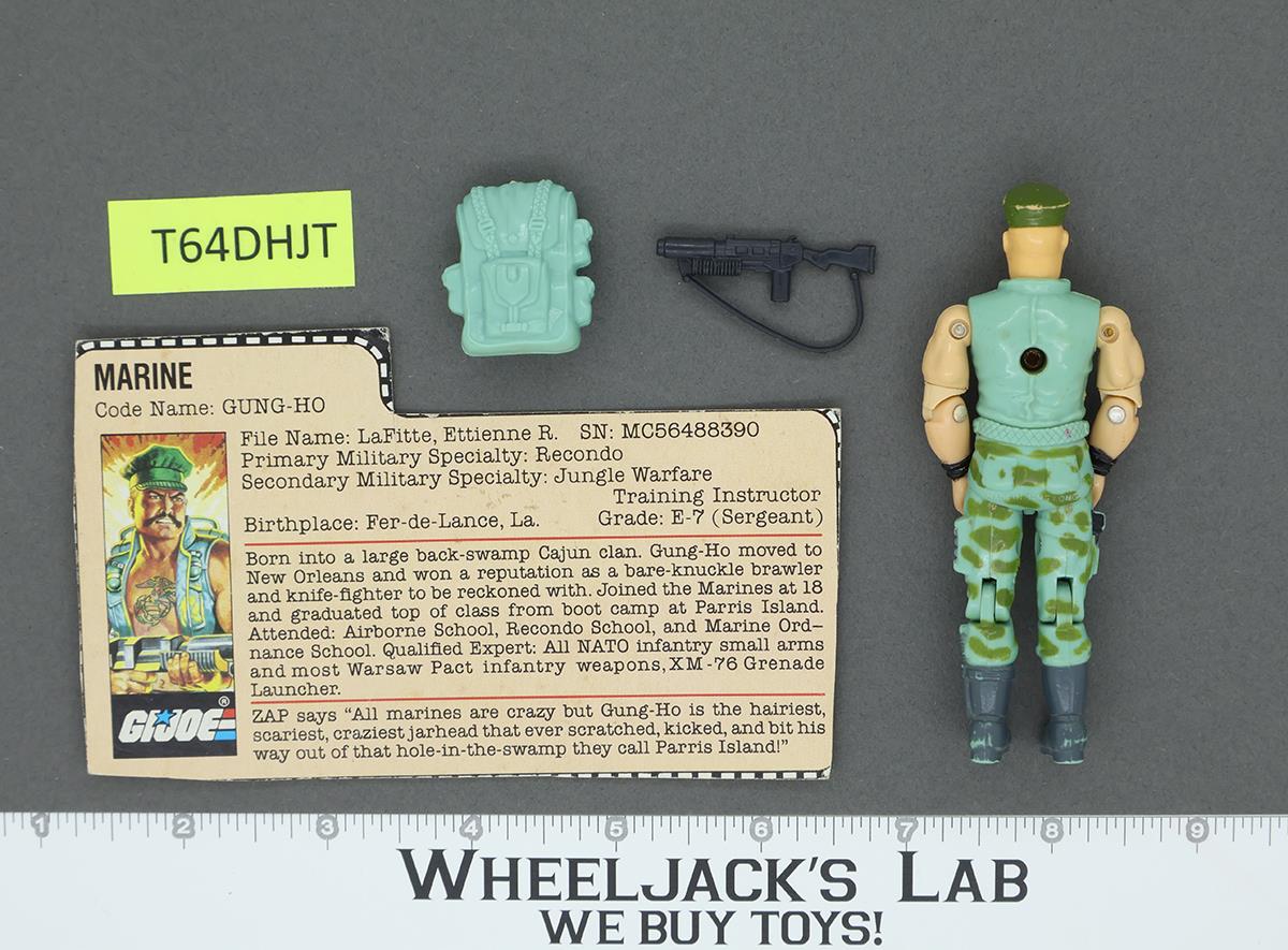 Gung Ho V1 100% Complete G.I. Joe 1983 Hasbro Vintage Figure