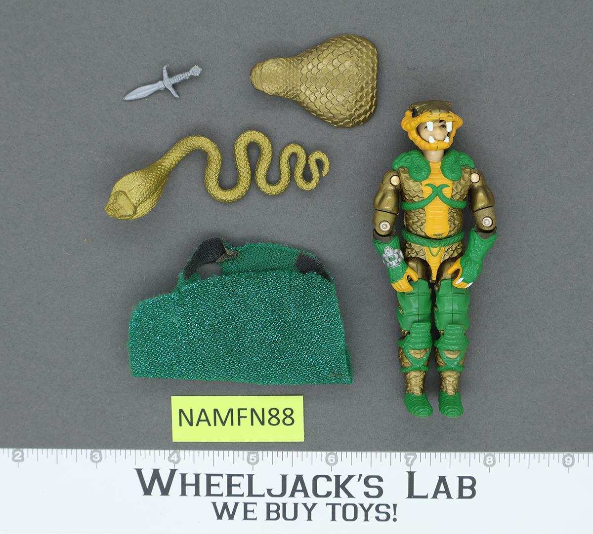 Serpentor V1 100% Complete G.I. Joe 1986 Hasbro Vintage Action Figure