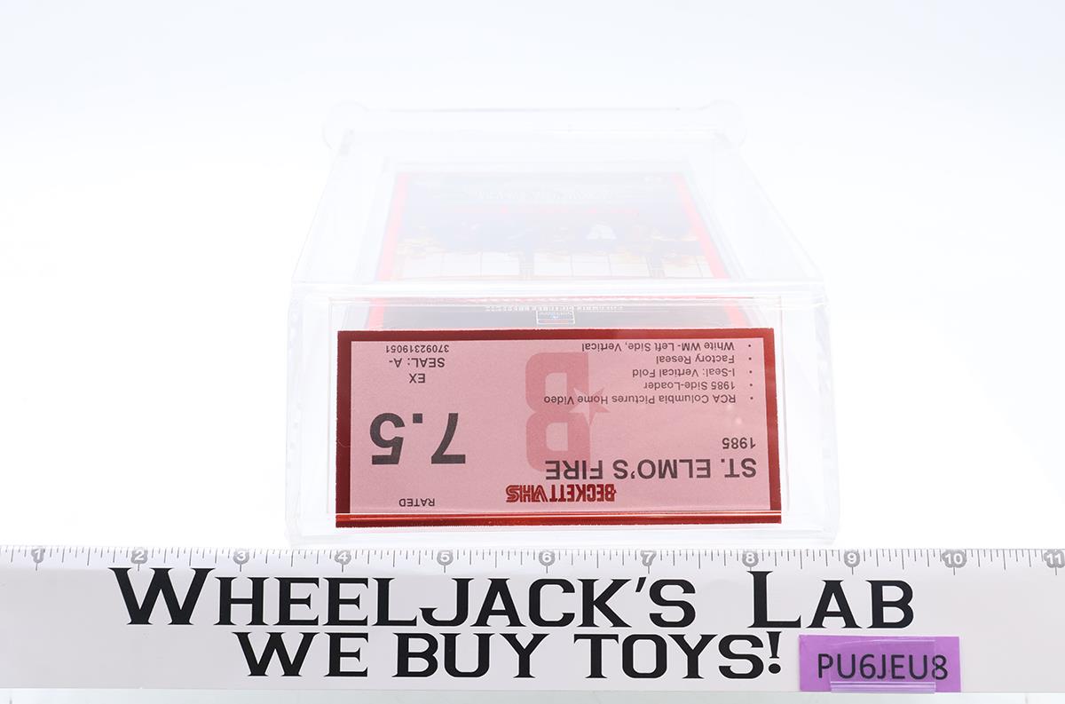 St. Elmo's Fire 1985 Side-Loader RCA Columbia Beckett 7.5 / A- VHS