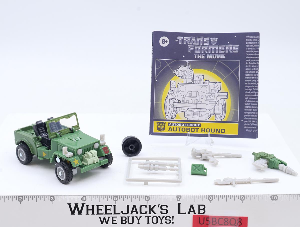 Autobot Hound 100% Complete Transformers Reissue 2023 Hasbro Action Figure