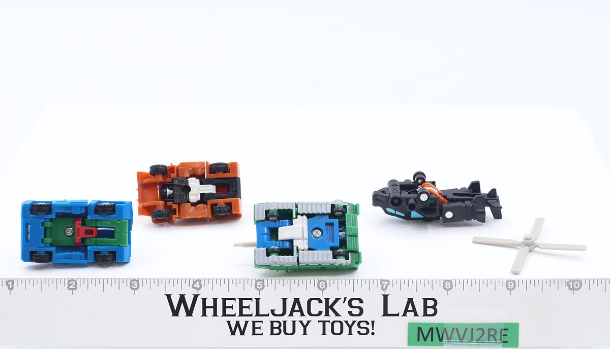 Military Patrol W CARDBACK Micromaster Vintage Hasbro 1990 G1 Transformers