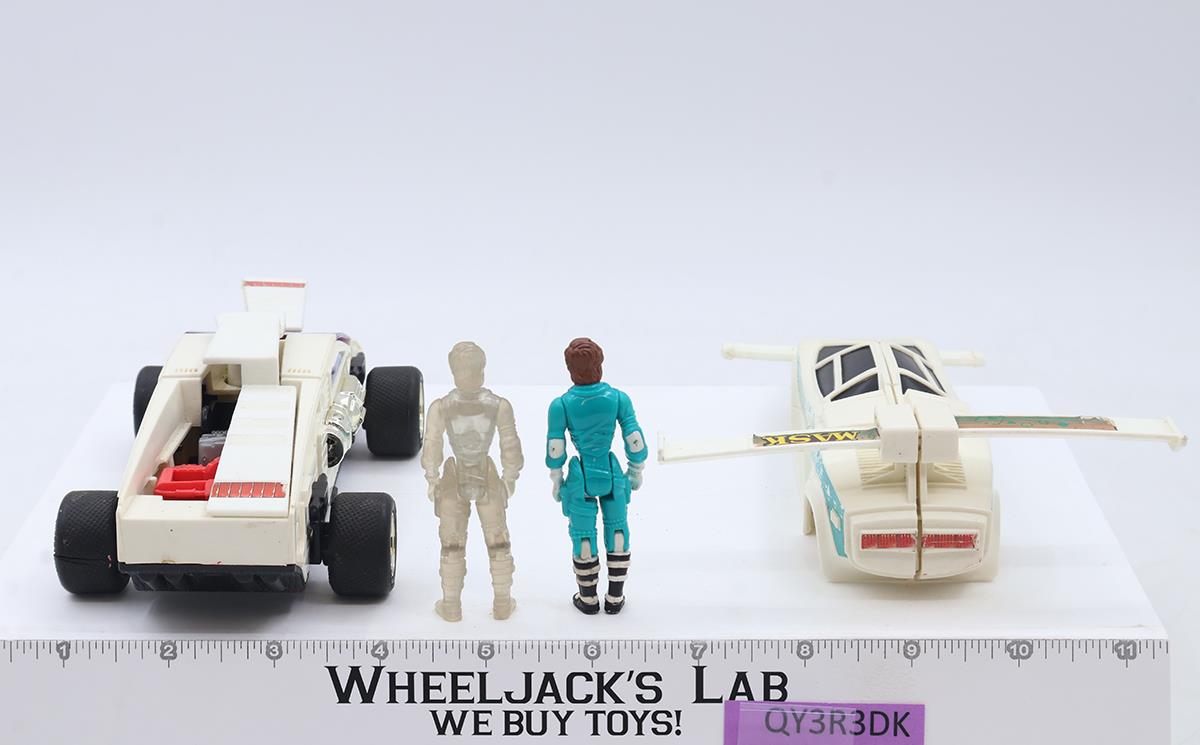 Stiletto W/Clone & Gloria Baker 100% Complete MASK Kenner Vintage 1988