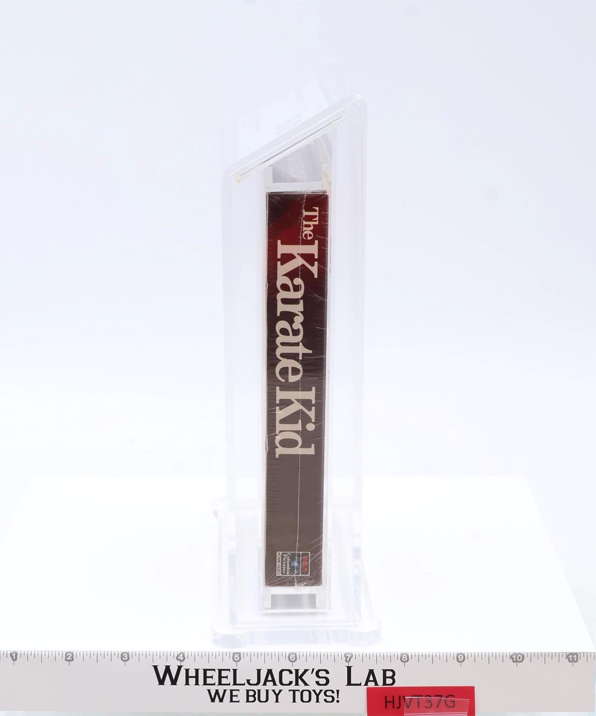 The Karate Kid 1984,1985 Sideloader U-Seal Bottom RCA Columbia Beckett 8.0 VHS