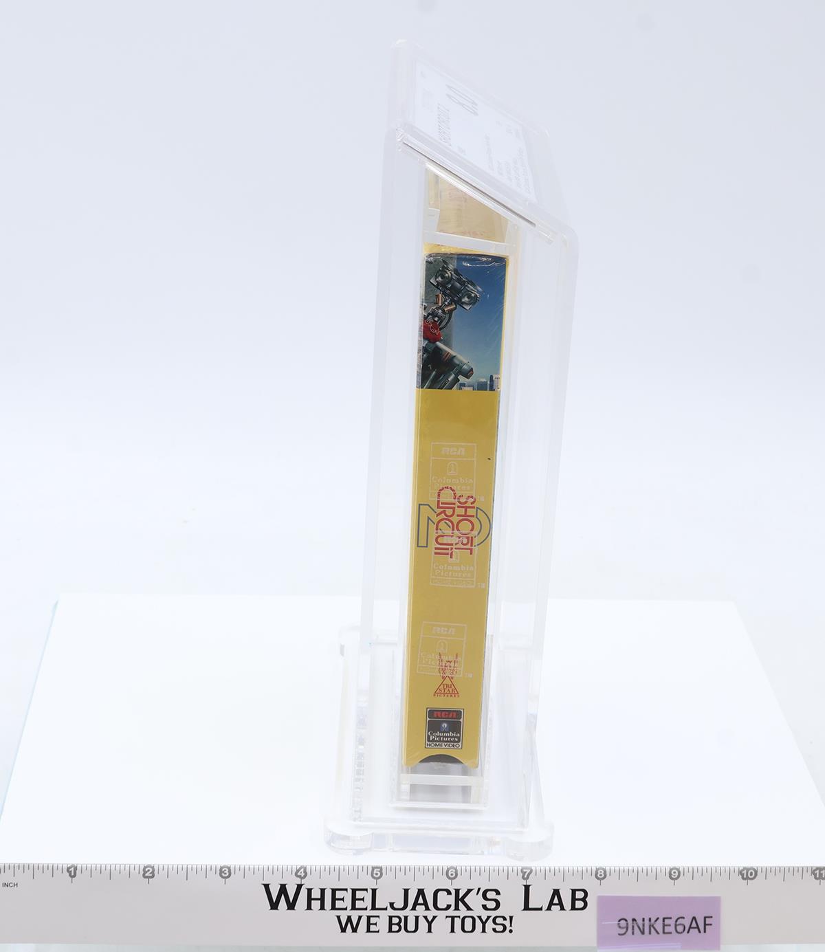 Short Circuit 2 1988,1988 Slipcover RCA Columbia Beckett 8.0 / A- VHS