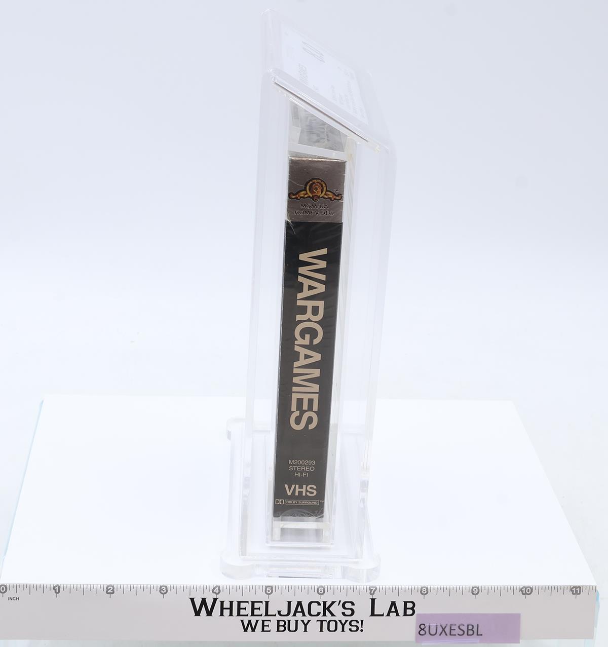 Wargames 1983,1988 Slipcover Butterfly Sticker Seal MGM Beckett 8.0 / A- VHS