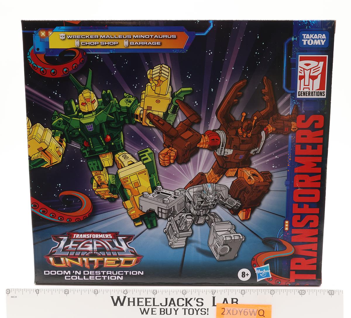 Doom 'n Destruction 3-Pack Transformers Legacy United 2024 Hasbro NEW SEALED