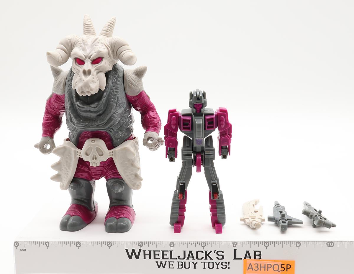 Skullgrin Pretender 100% Complete Vintage 1988 G1 Transformers Hasbro