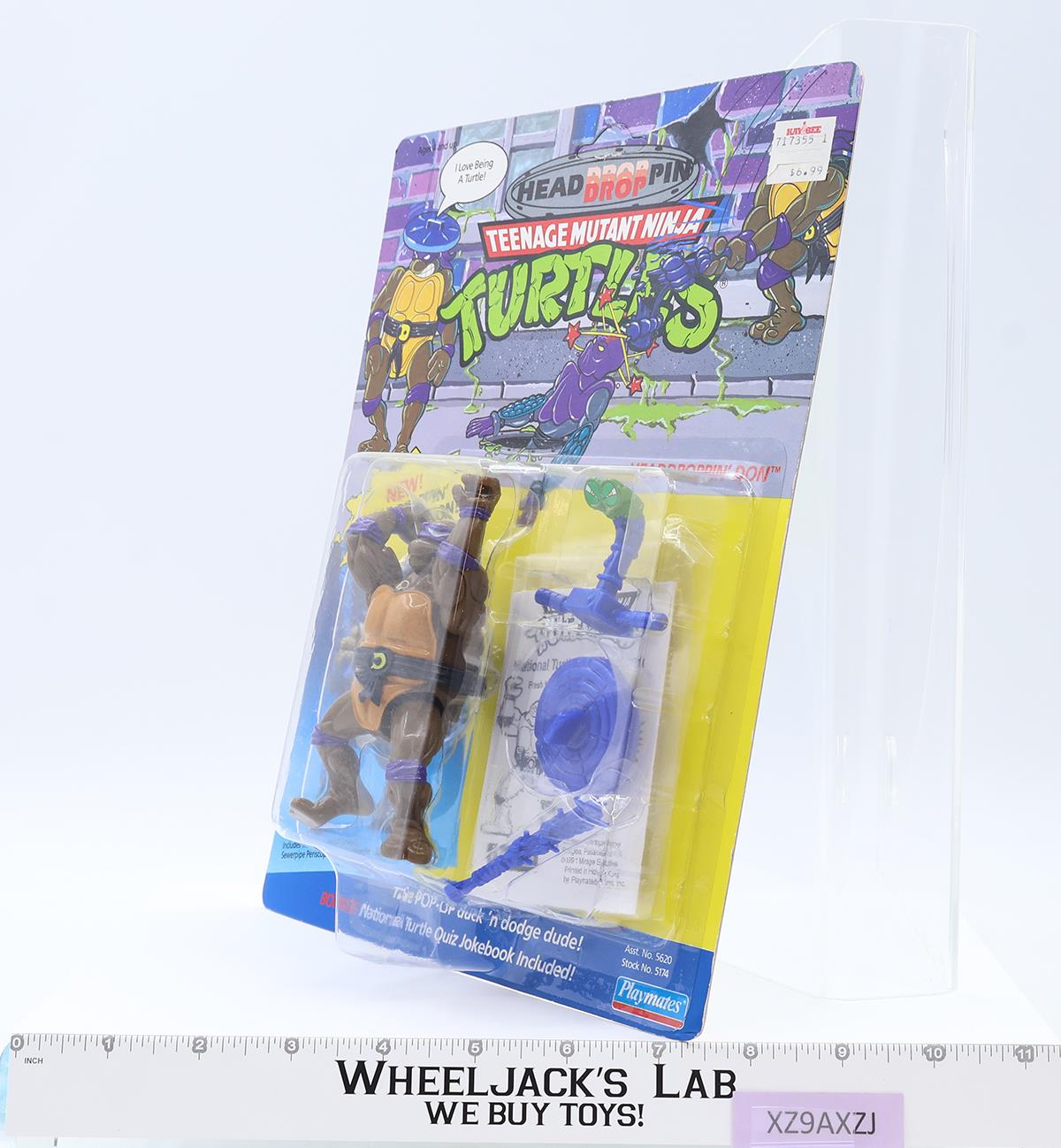 Head Droppin' Don Teenage Mutant Ninja Turtle TMNT 1991 Playmates NEW SEALED