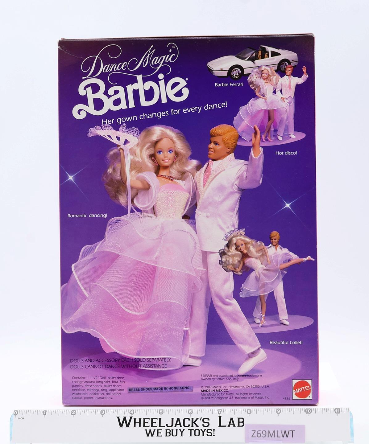 #4836 Dance Magic Barbie 1989 Mattel NEW SEALED