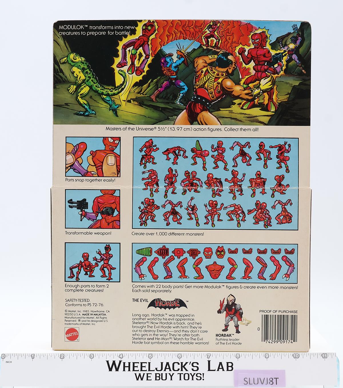 Modulok Masters of the Universe MOTU 1985 Mattel Action Figure NEW MISB SEALED