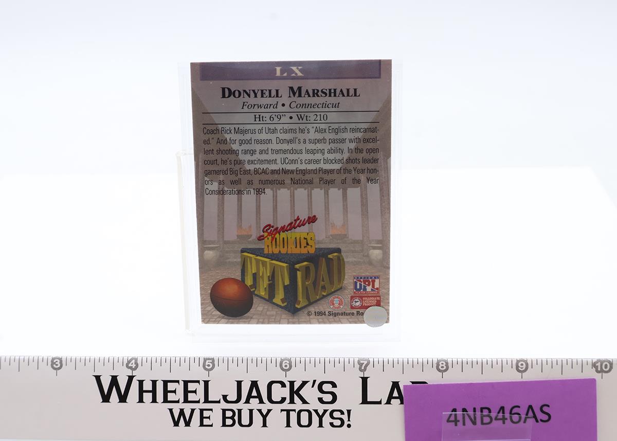 Jimmy King Draft Day AUTOGRAPHED 1995 Signature Rookies NBL Trading Card