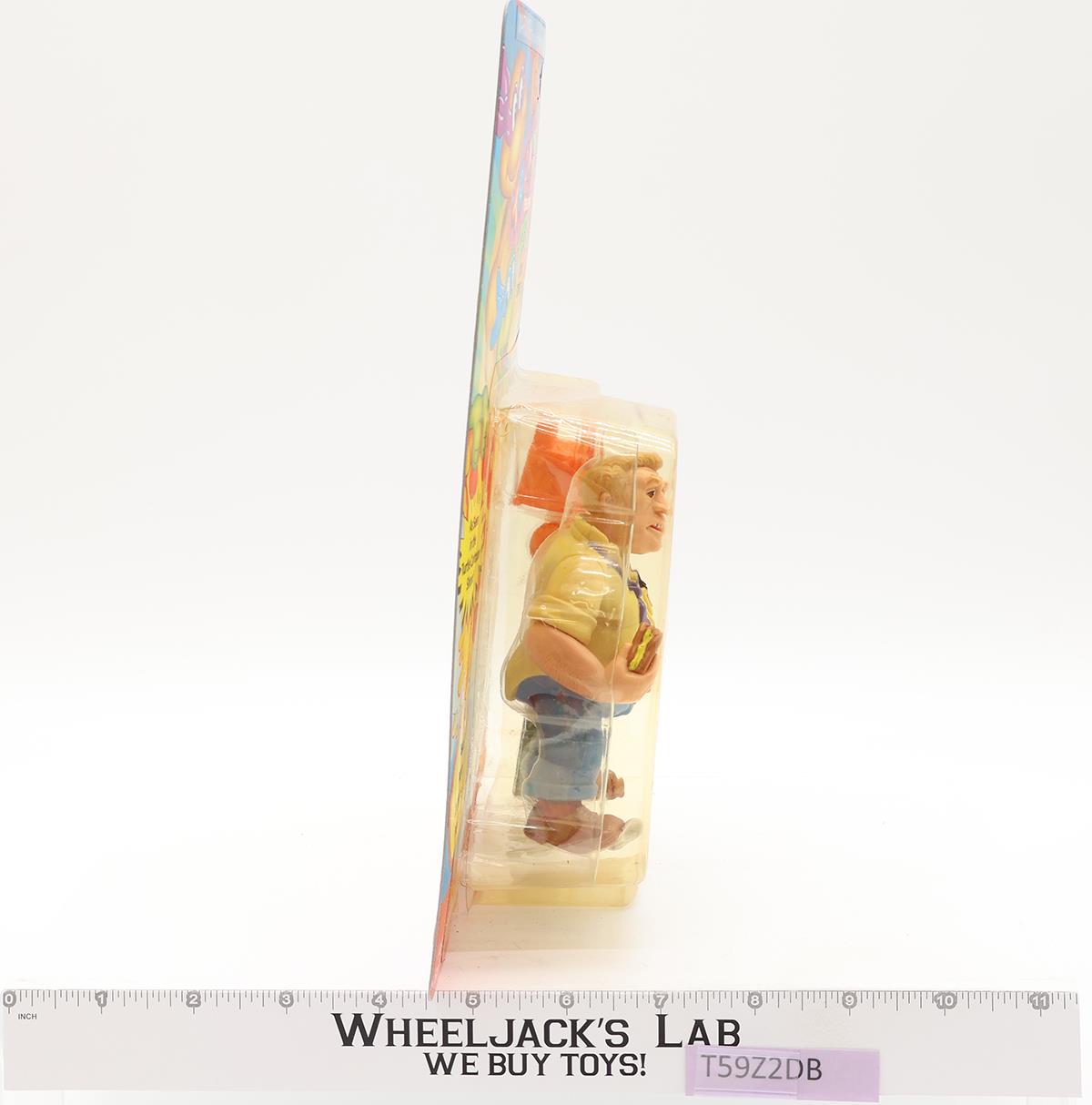 Toon Burne 100% Complete W/ Card TMNT 1993 Playmates Action Figure