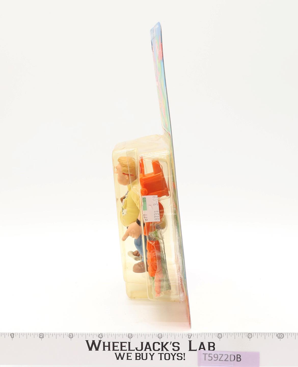 Toon Burne 100% Complete W/ Card TMNT 1993 Playmates Action Figure