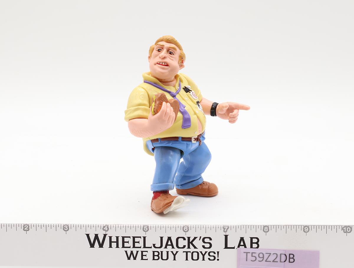 Toon Burne 100% Complete W/ Card TMNT 1993 Playmates Action Figure