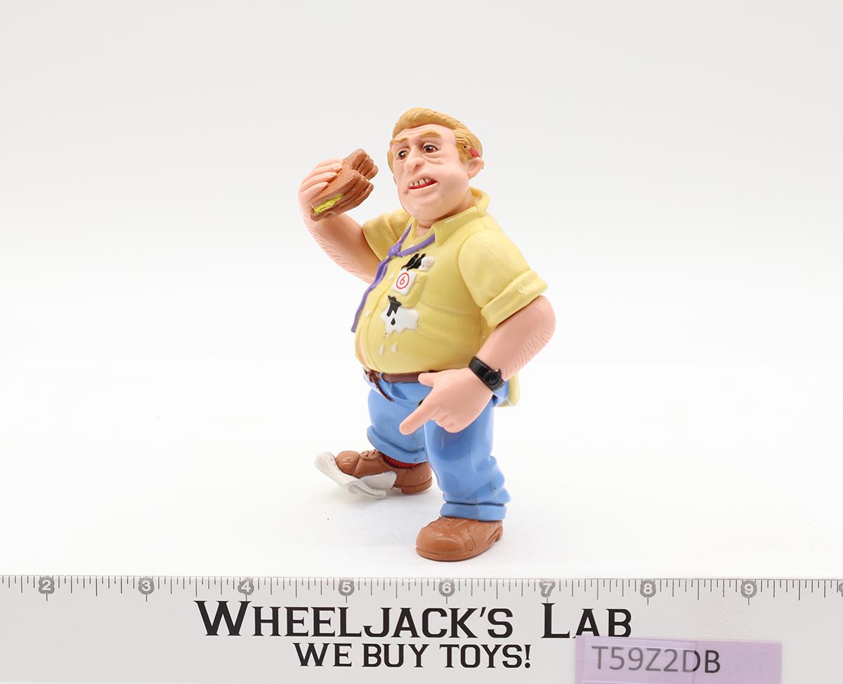 Toon Burne 100% Complete W/ Card TMNT 1993 Playmates Action Figure