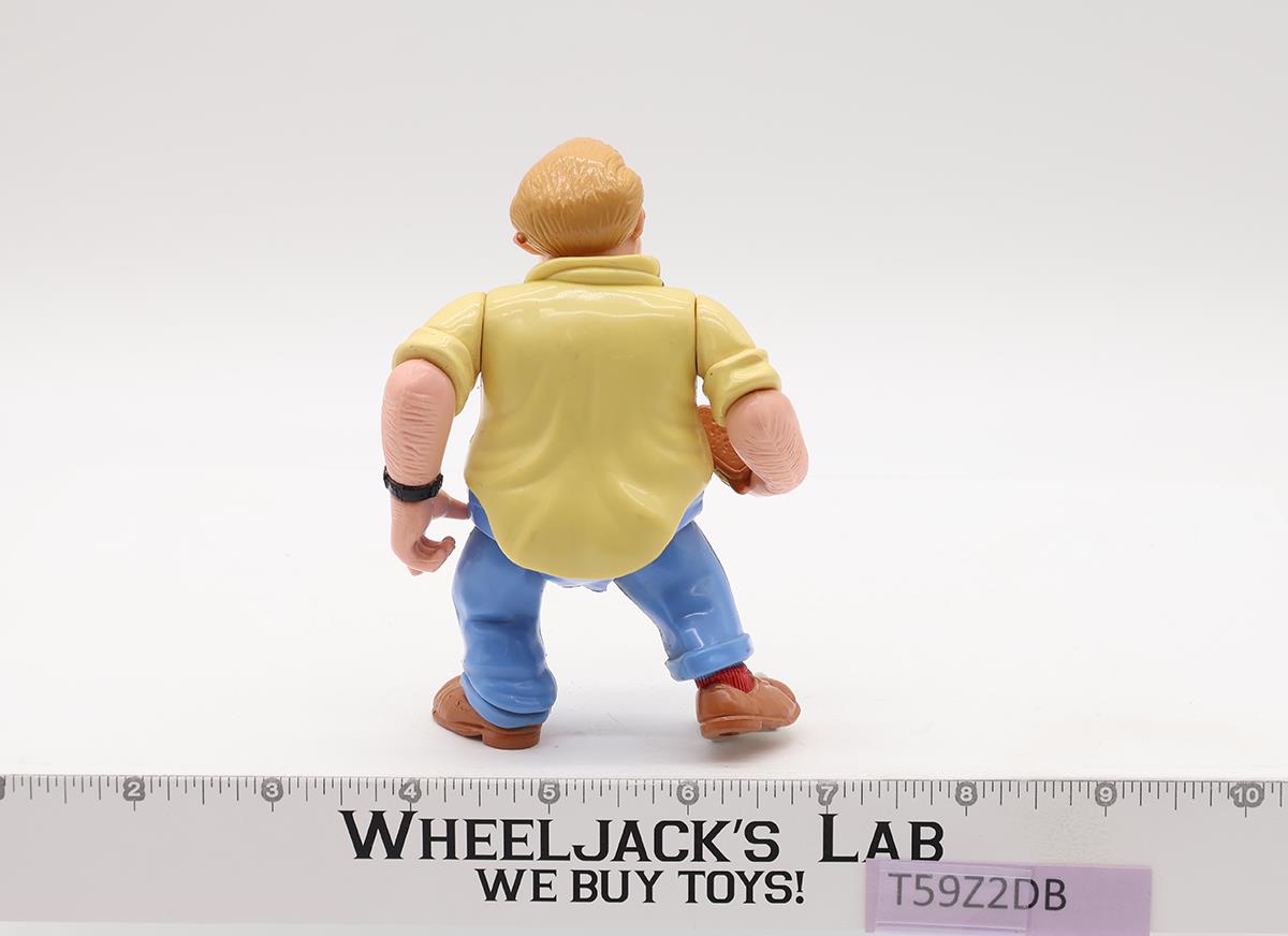 Toon Burne 100% Complete W/ Card TMNT 1993 Playmates Action Figure