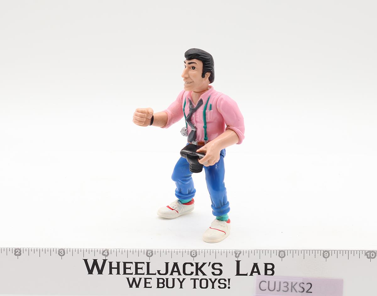 Toon Vernon 100% Complete W/ Card TMNT 1993 Playmates Action Figure