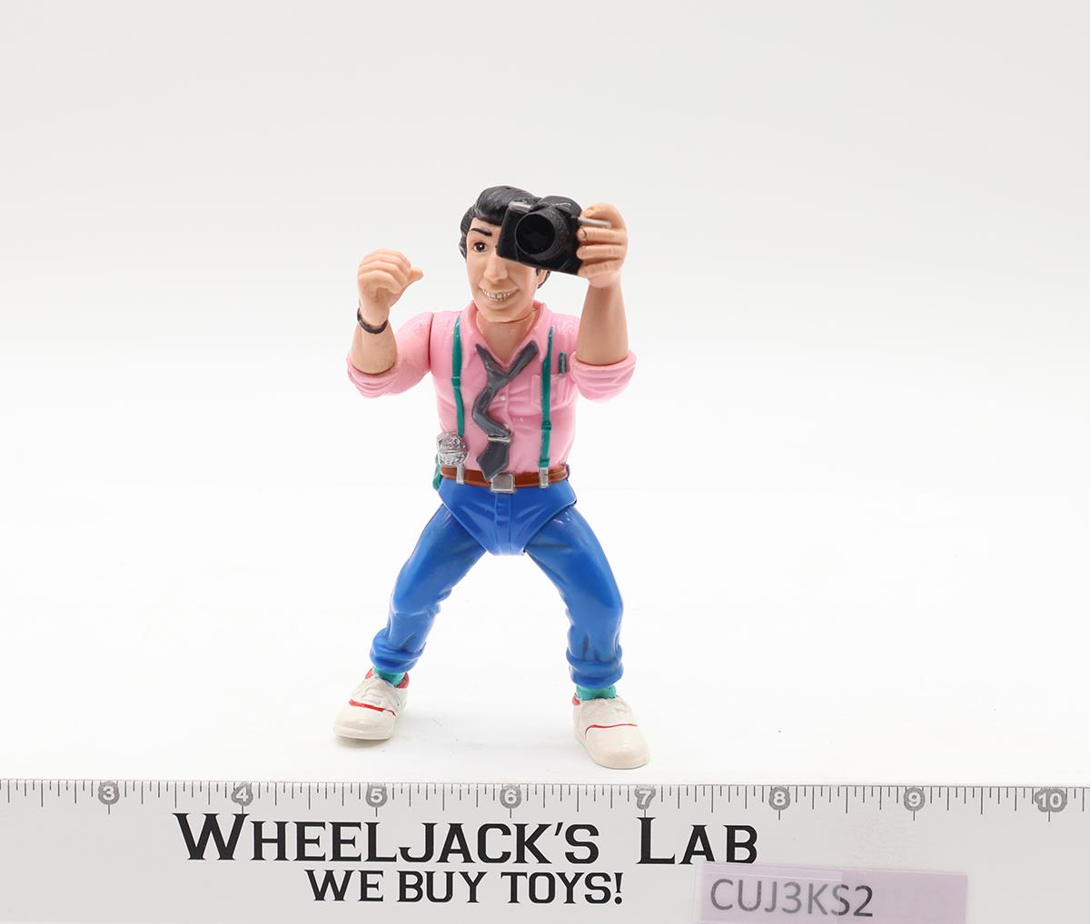 Toon Vernon 100% Complete W/ Card TMNT 1993 Playmates Action Figure