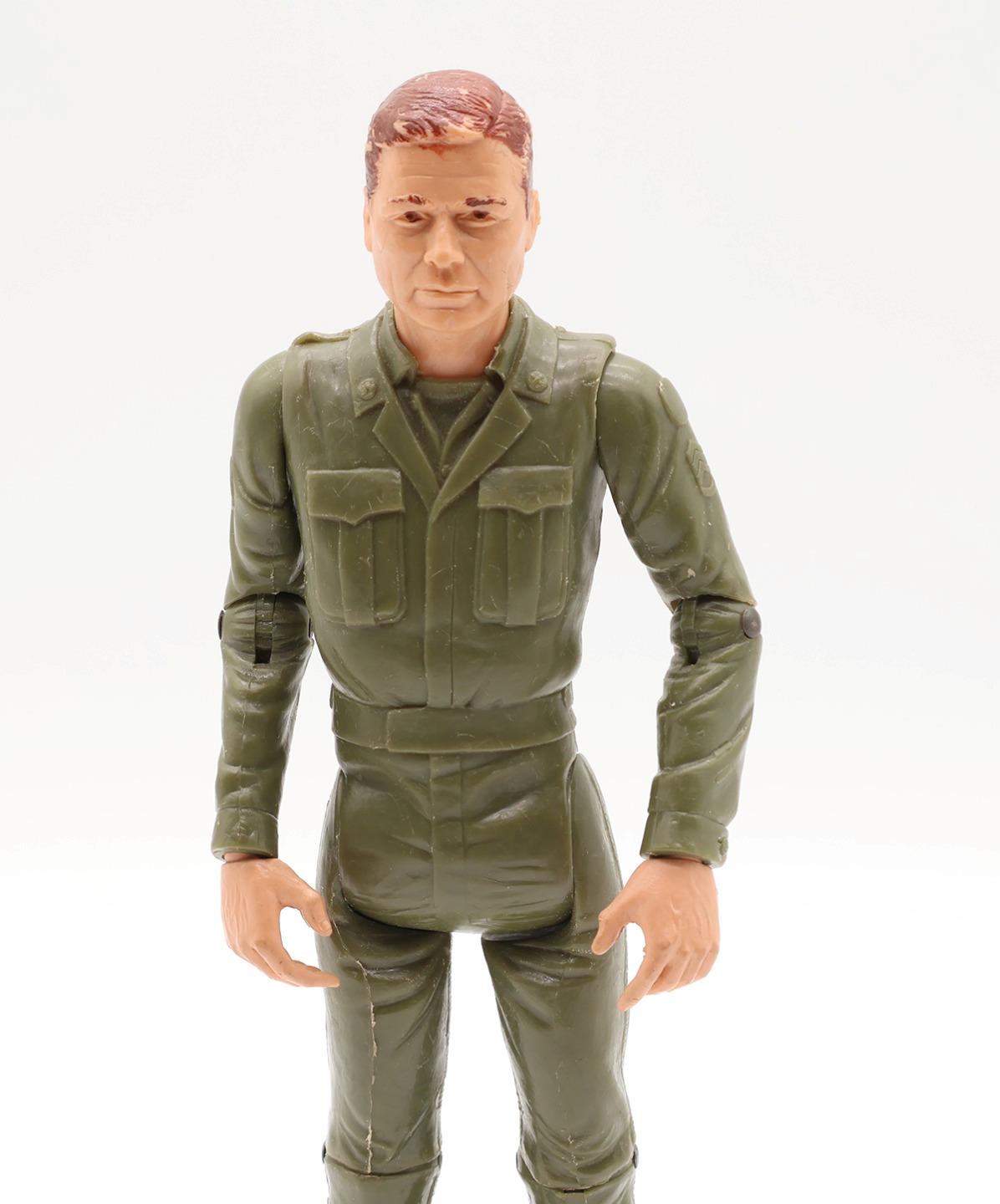 Stony Stonewall Smith Battling Soldier 12" Marx Figure w/ Accessories