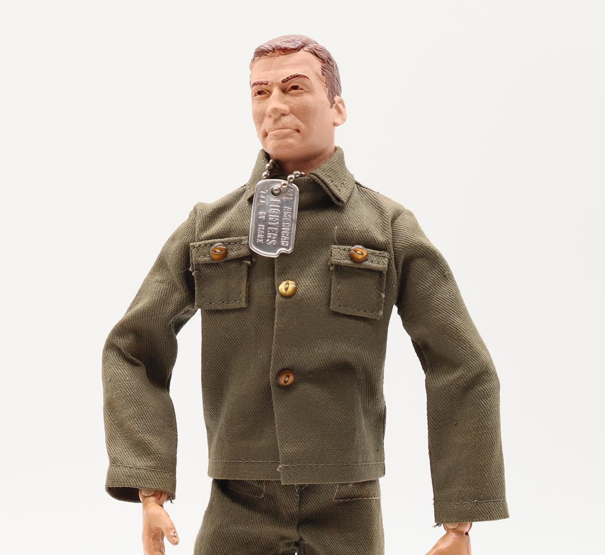 Buddy Charlie Soldier Movable Fighting Man 1965 W/Box Marx Vintage Action Figure