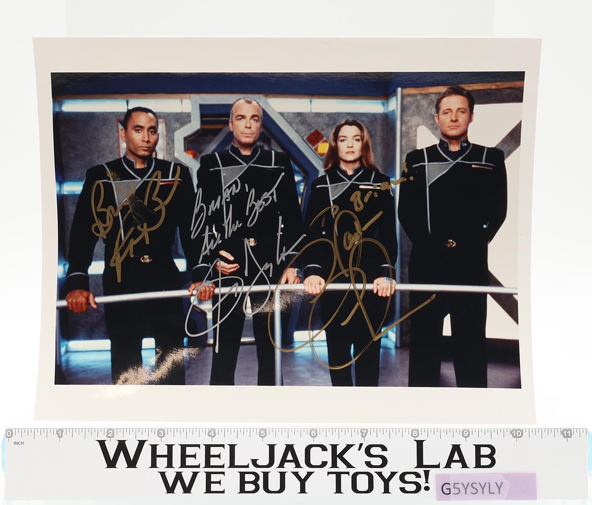 Cast of Babylon 5 Christian Doyle Biggs AUTOGRAPHED 8x10 Picture