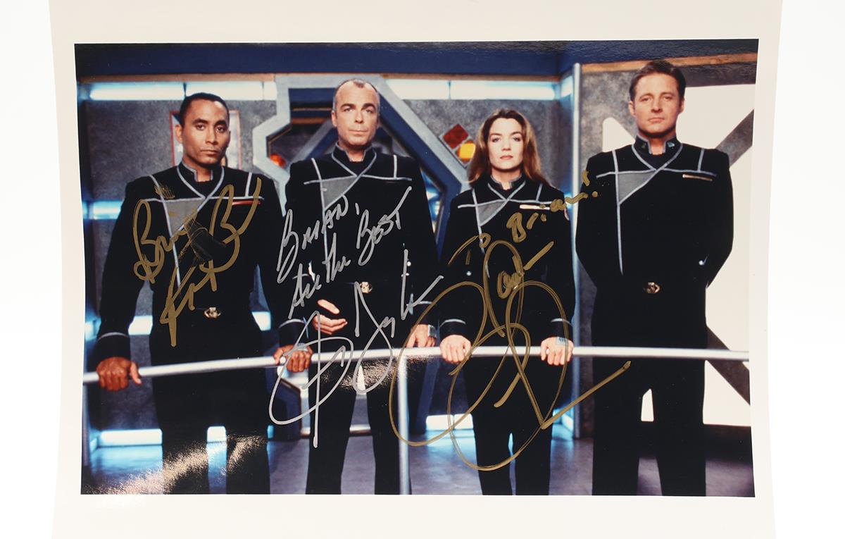Cast of Babylon 5 Christian Doyle Biggs AUTOGRAPHED 8x10 Picture