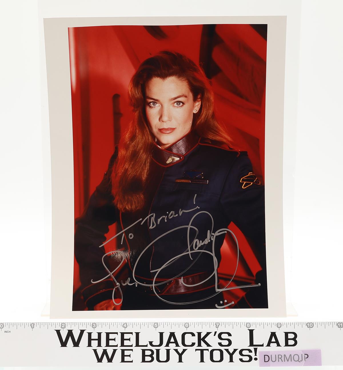 Susan Ivanova Babylon 5 Claudia Christian AUTOGRAPHED 8x10 Photo