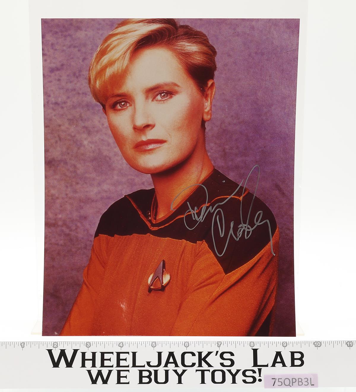 Lt. Tasha Yar Star Trek Next Generation Denise Crosby AUTOGRAPHED 8x10 Photo