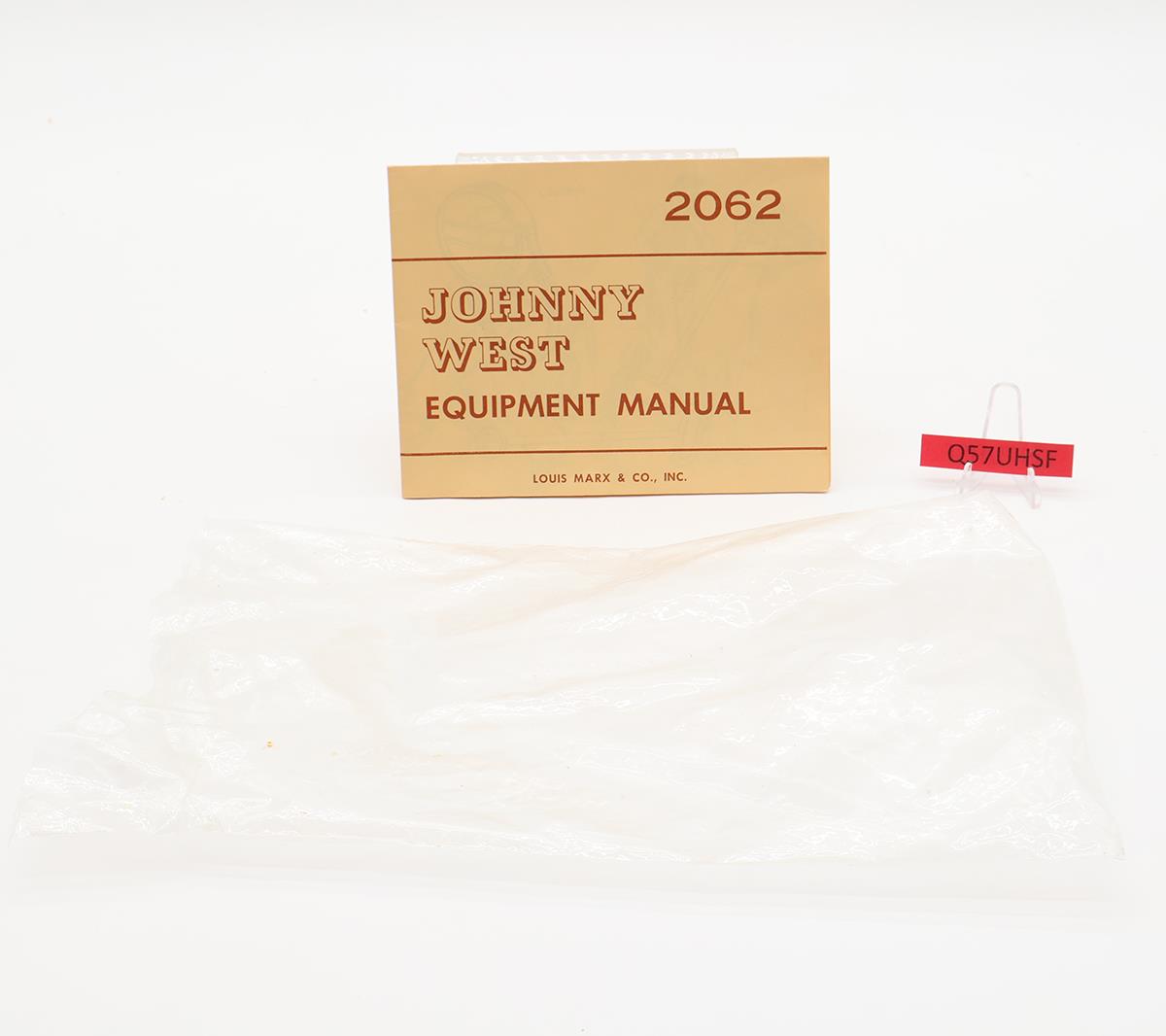 Johnny West 12" Movable Cowboy 1974 Best of the West Marx Vintage w/ Accessories