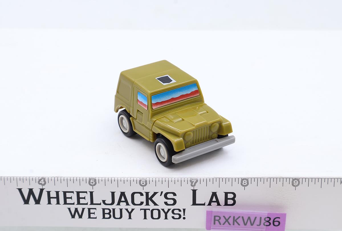 Rollbar 100% Complete WORKS 1987 Vintage G1 Transformers Jeep CJ-7 Action Figure