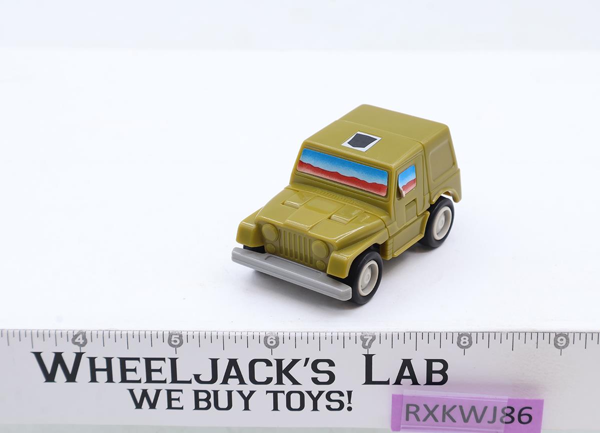 Rollbar 100% Complete WORKS 1987 Vintage G1 Transformers Jeep CJ-7 Action Figure