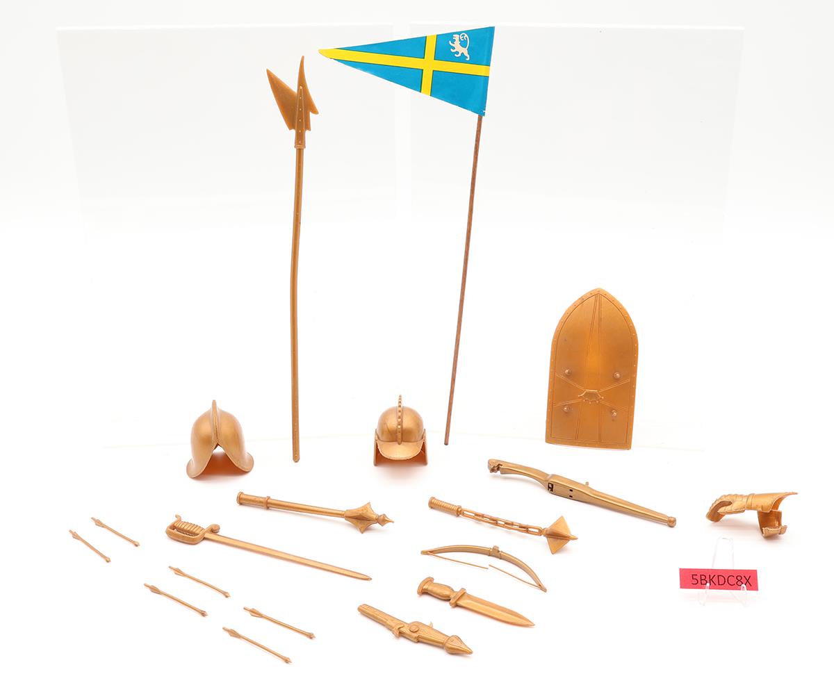 Sir Gordon Gold Knight Noble Knight Series 1960s Marx Vintage 12" Figure