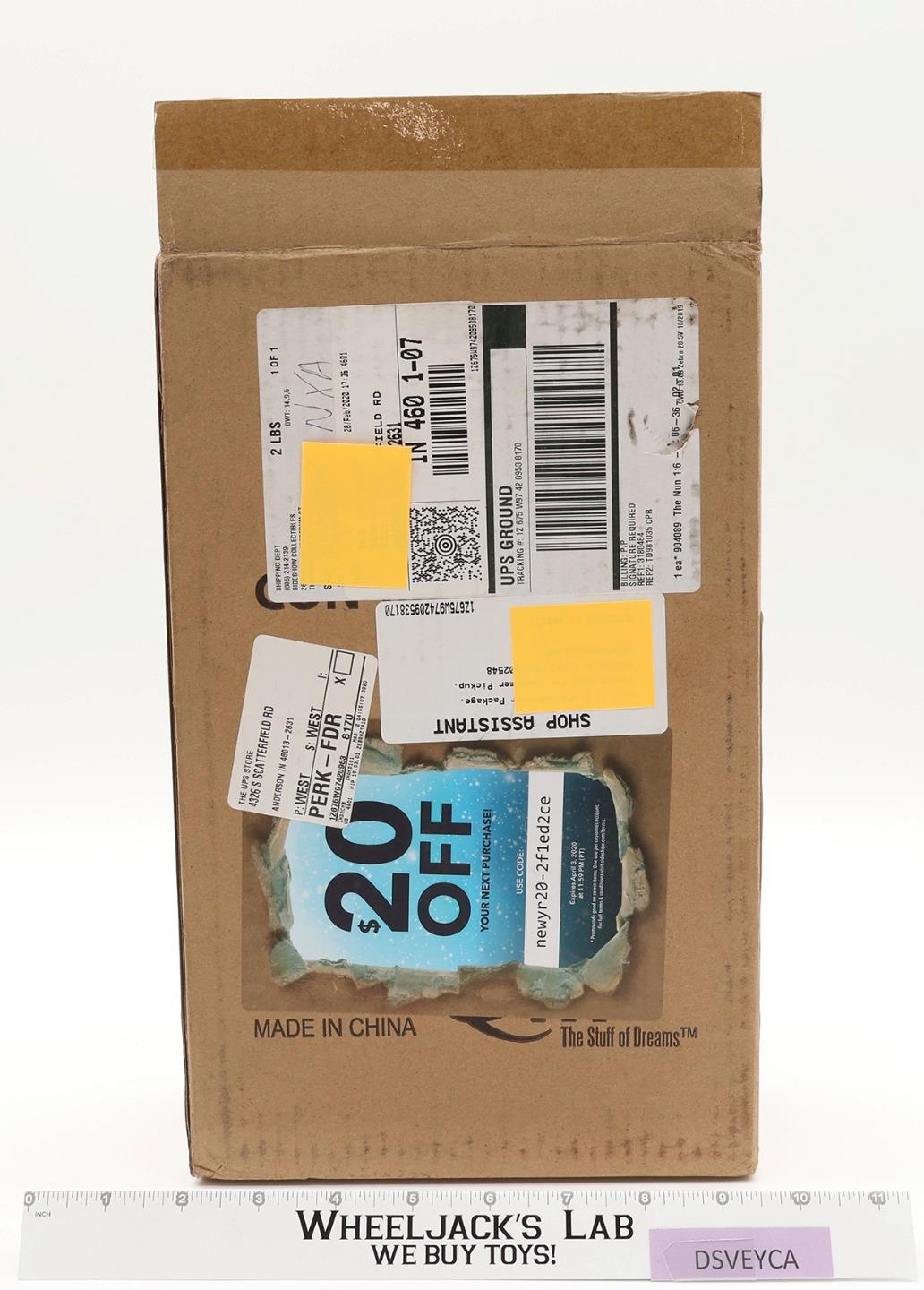 The Nun Valak The Conjuring Universe Quantum Mechanix 1:6 Scale Figure NEW MIB