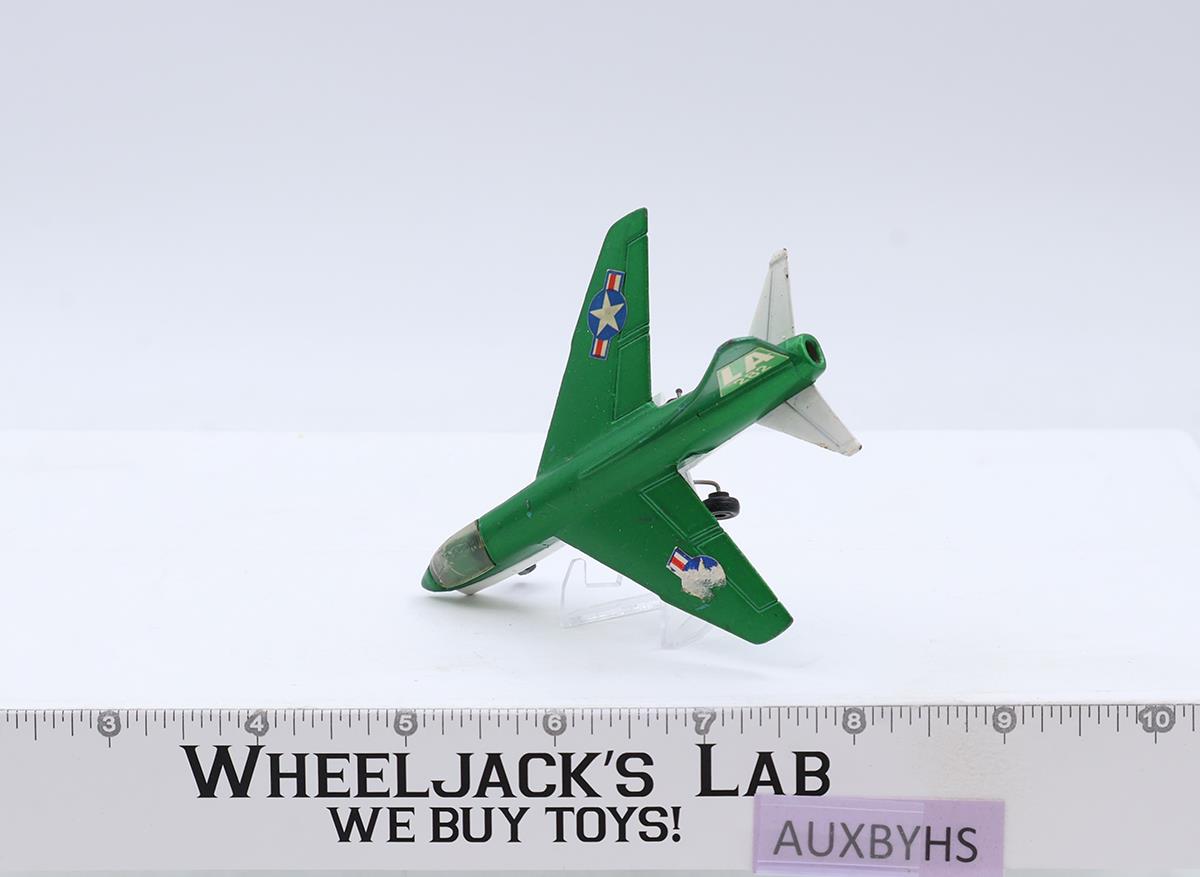 Corsair A70 Lesney Matchbox 1973 Vintage 4" Diecast Green Fighter Jet ENGLAND