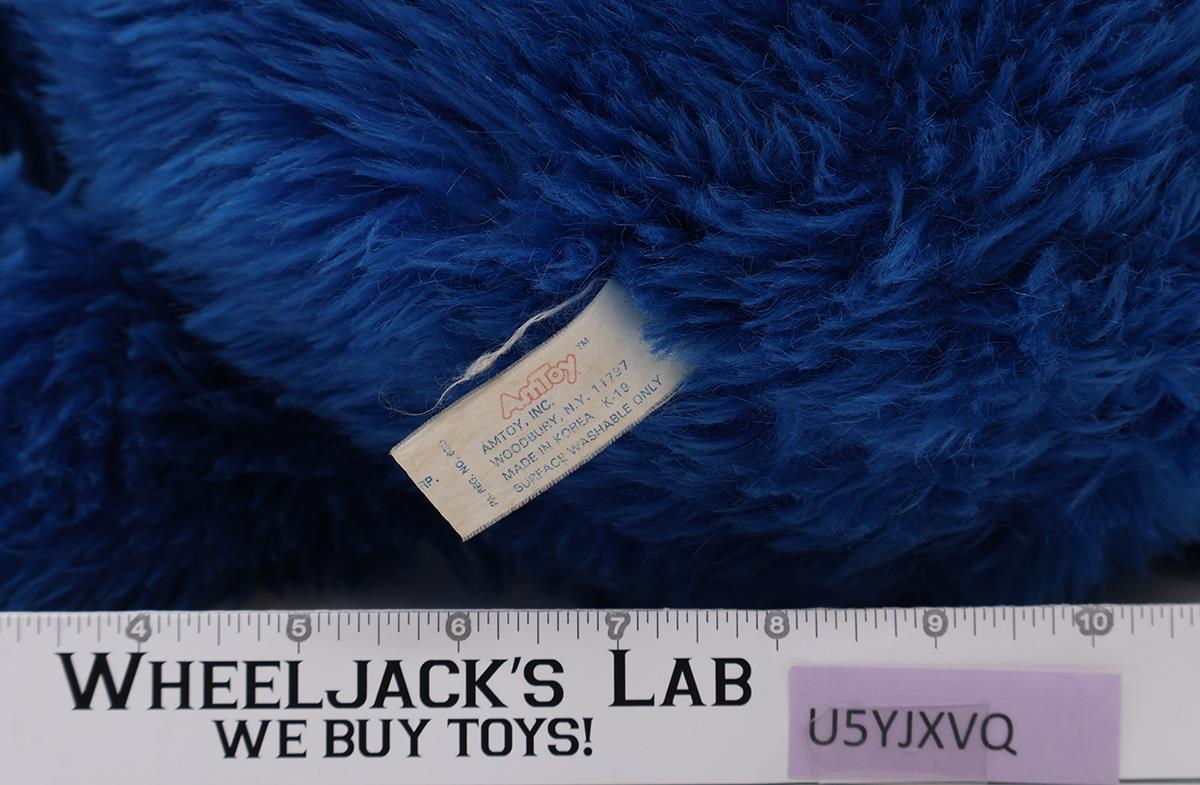 My Pet Monster W/ Handcuffs 1986 Amtoy Vintage 24" Plush Toy Stuffed Animal