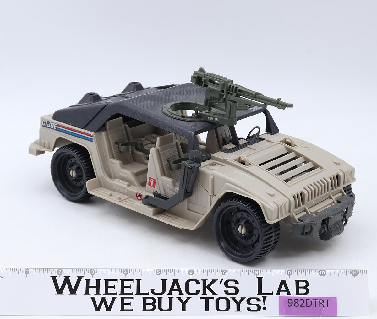 Hammer Hummer Humvee G.I. Joe 1990 Hasbro Vintage Action Figure Vehicle