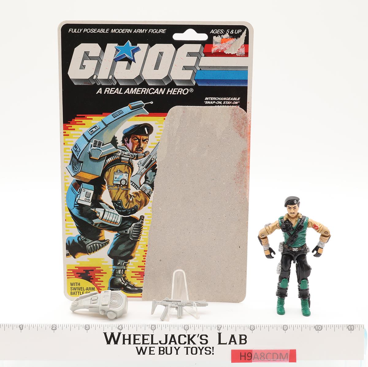 Dial-Tone 100% Complete With Card V1 GI Joe Action Figure Vintage 1986 Hasbro