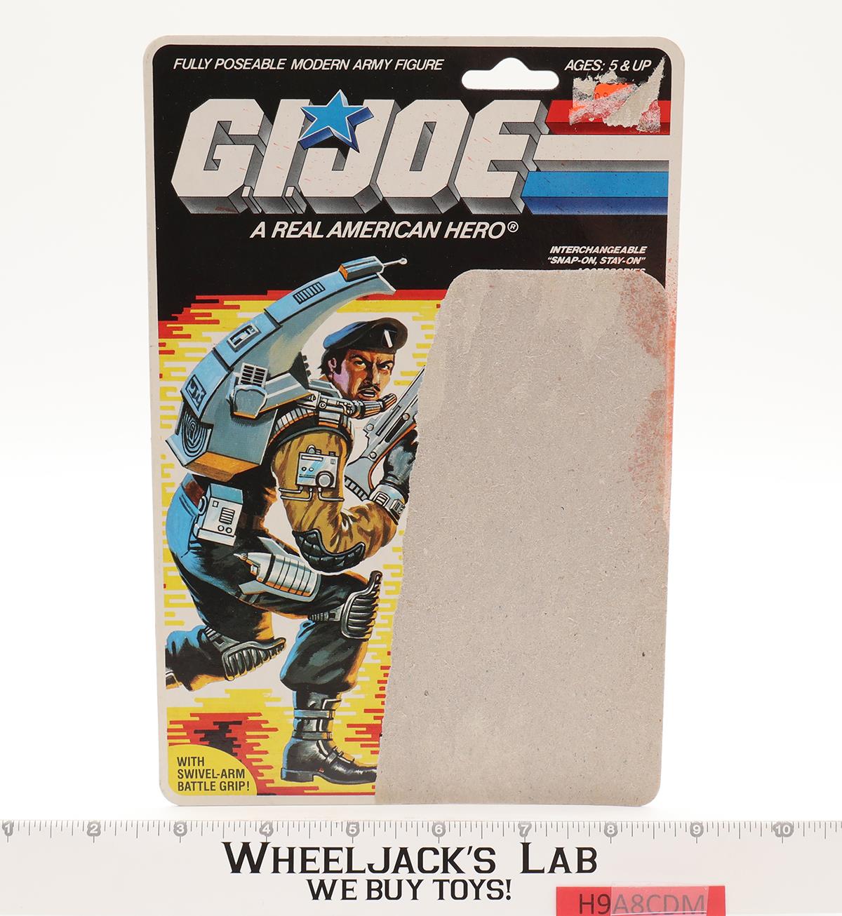 Dial-Tone 100% Complete With Card V1 GI Joe Action Figure Vintage 1986 Hasbro