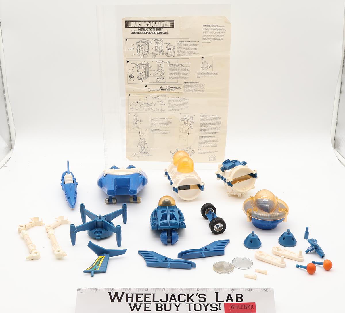 Mobile Exploration Lab w Box Micronauts 1976 Vintage Mego Action Figure Vehicle