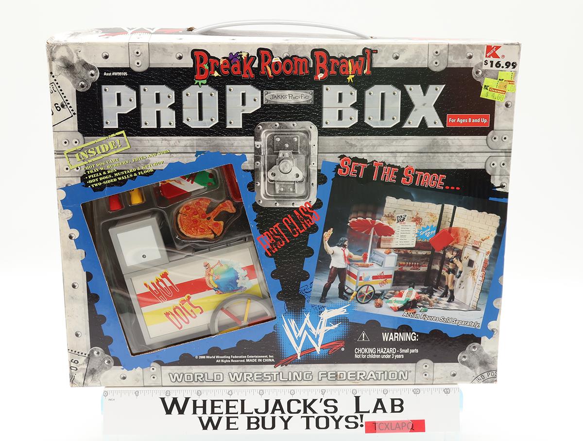 Break Room Brawl WWF 2000 JAKKS Pacific Playset NEW SEALED