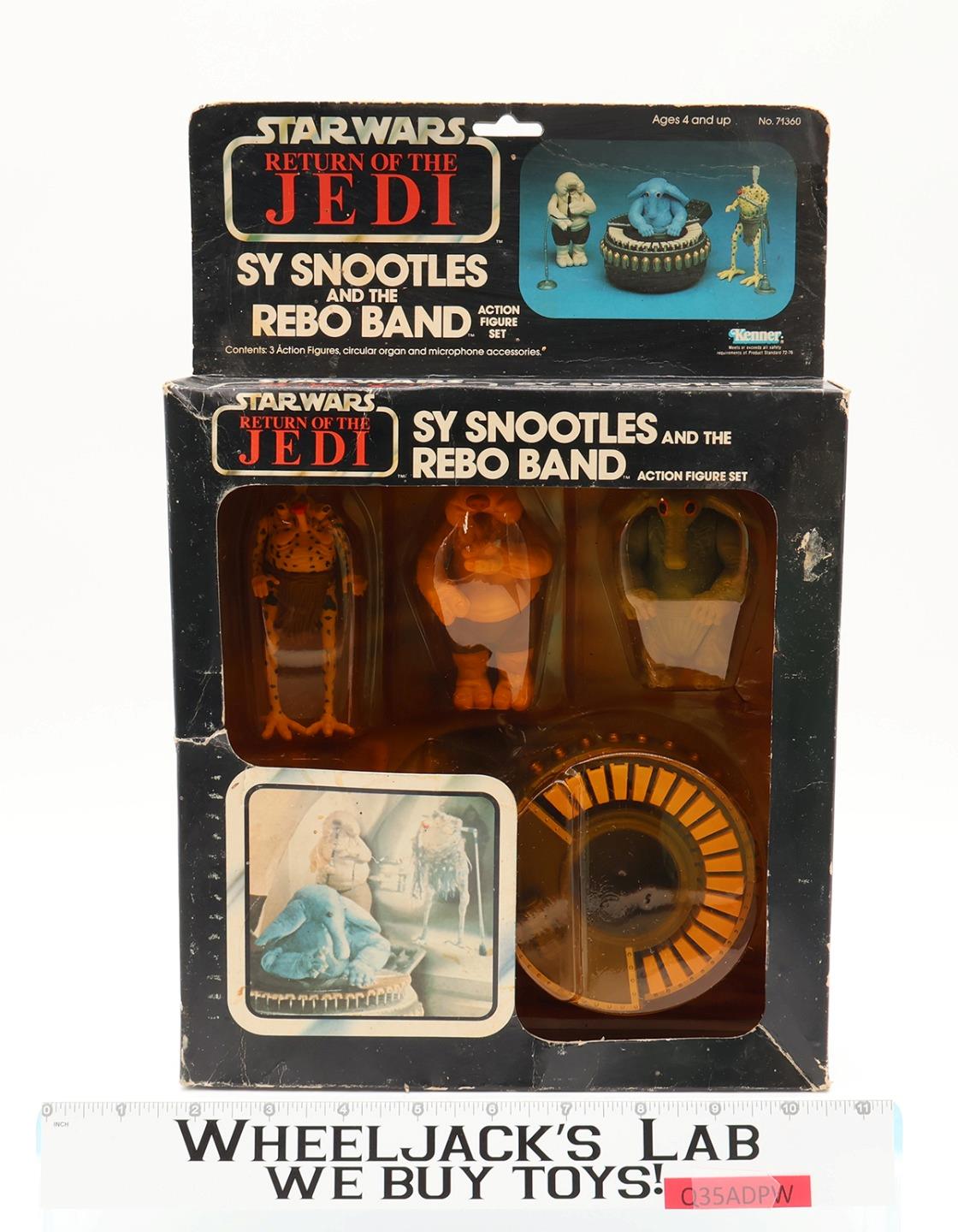 Sy Snootles & the Rebo Band Star Wars ROTJ 1983 Kenner NEW MISB SEALED