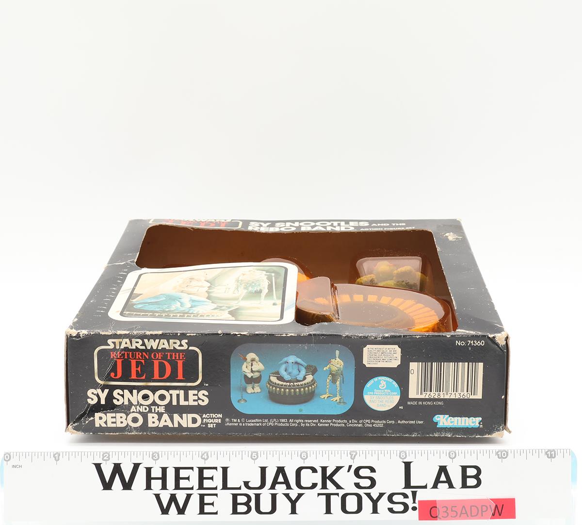 Sy Snootles & the Rebo Band Star Wars ROTJ 1983 Kenner NEW MISB SEALED