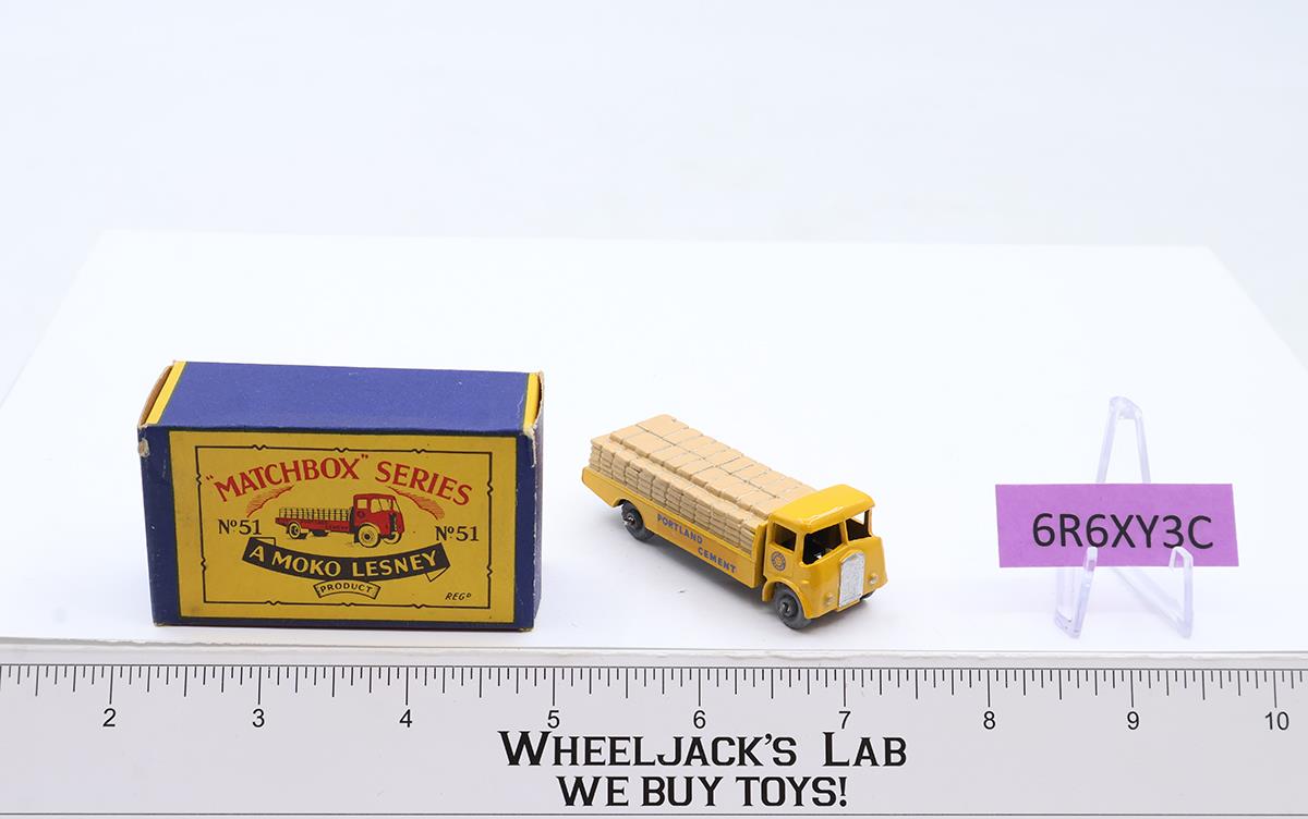 Albion Chieftain Cement Truck No. 54 MOKO Lesney Matchbox 1958 Vtg England w/Box