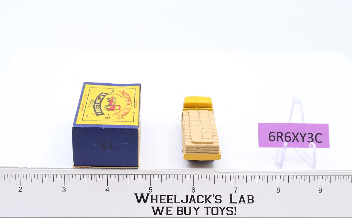 Albion Chieftain Cement Truck No. 54 MOKO Lesney Matchbox 1958 Vtg England w/Box